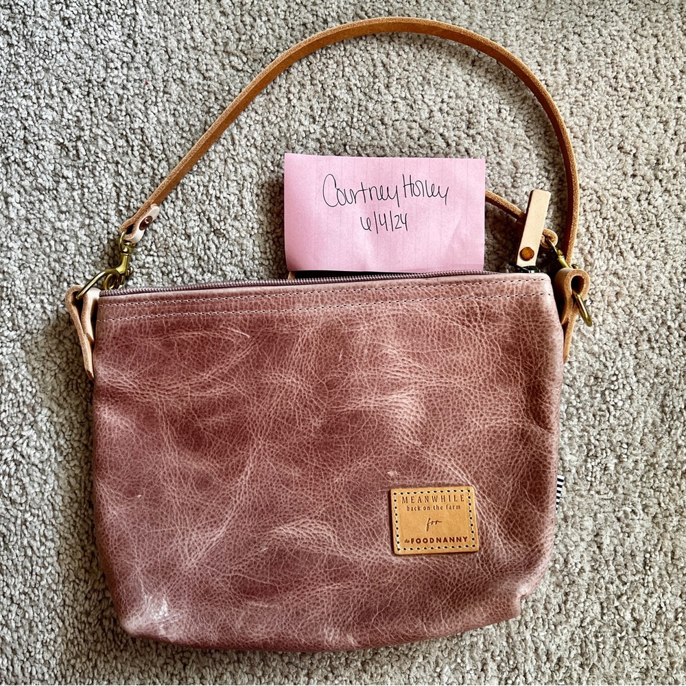 Meanwhile Back on the Farm Food Nanny Rose sling bag